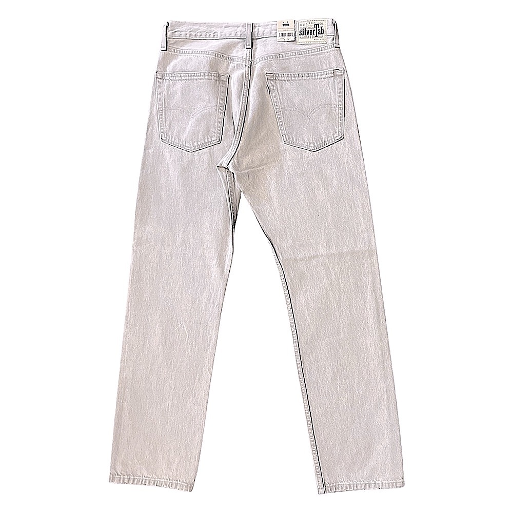 LEVI'S® MEN'S SILVERTAB STRAIGHT Light Gray Stonewash A3666-0002 - Picture 14 of 14